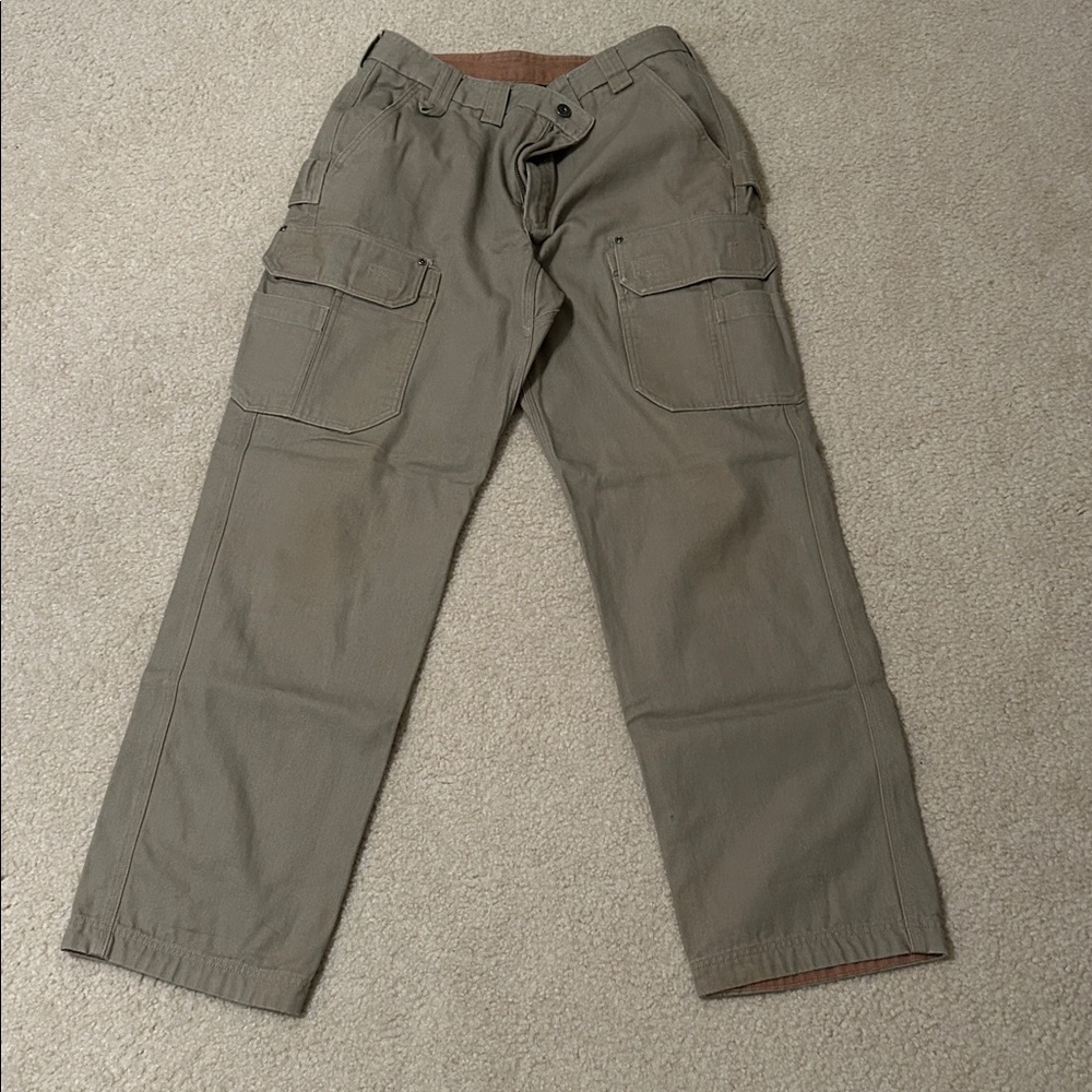 Duluth Trading Co Relaxed Fire Hose Cargo Work Pant